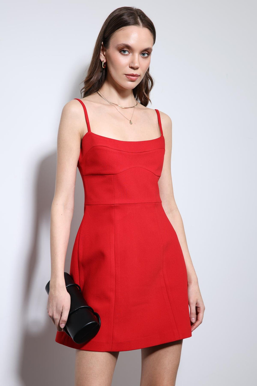 ANT Antioch Red Strappy Dress - Oak Lawn