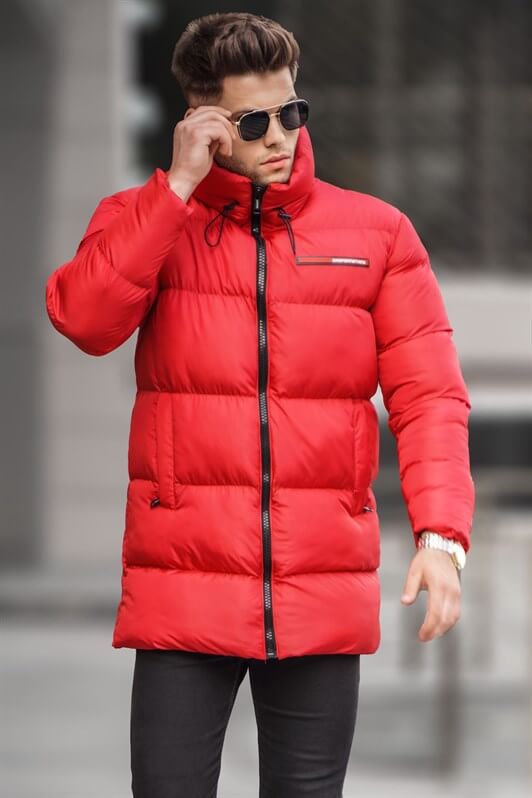 MDX Red Basic Puffer Jacket 5776 - Apaseo el Grande