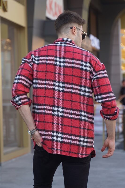 MDX Red Regular Fit Lumberjack Shirt 5553 - Torrington