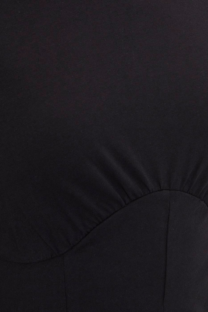 BSL Women Ruffle Sleeve Crop Top - Downers Grove