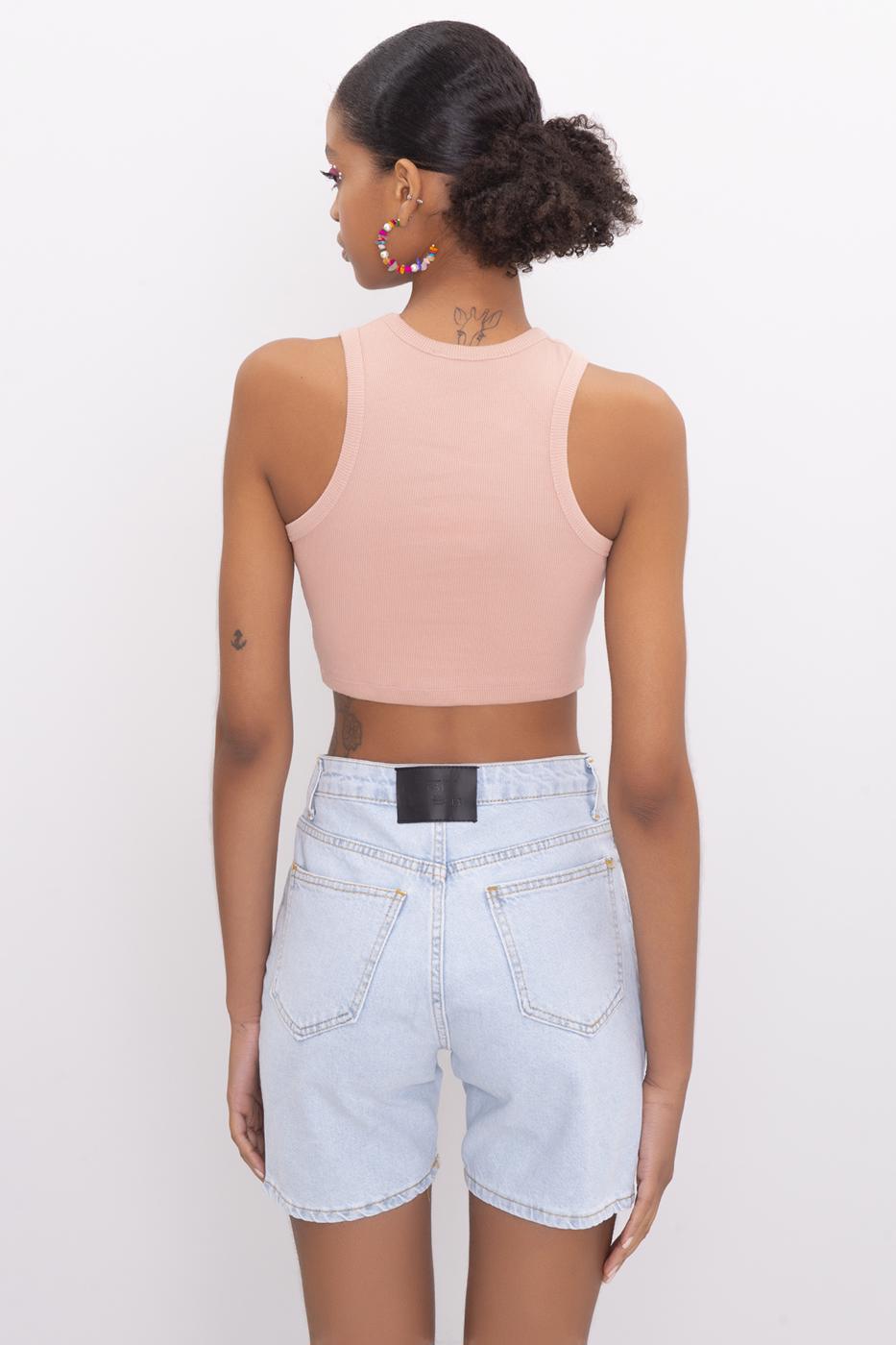 BSL Women Sleeveless Crop Top - Mission