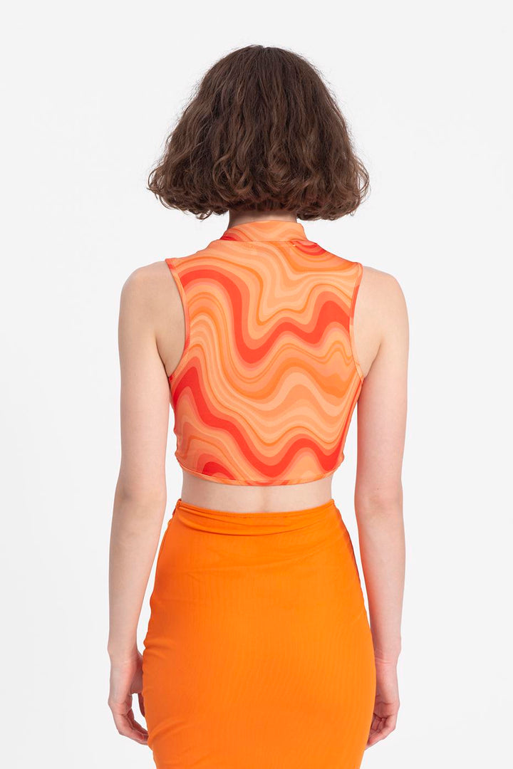 BSL Women Sleeveless crop top - Chervonohrad
