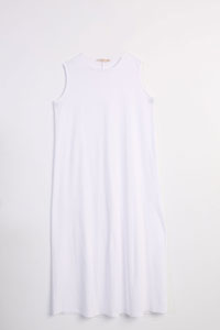 TLD Women Allday White Sleeveless Slip Dress - Kansas City