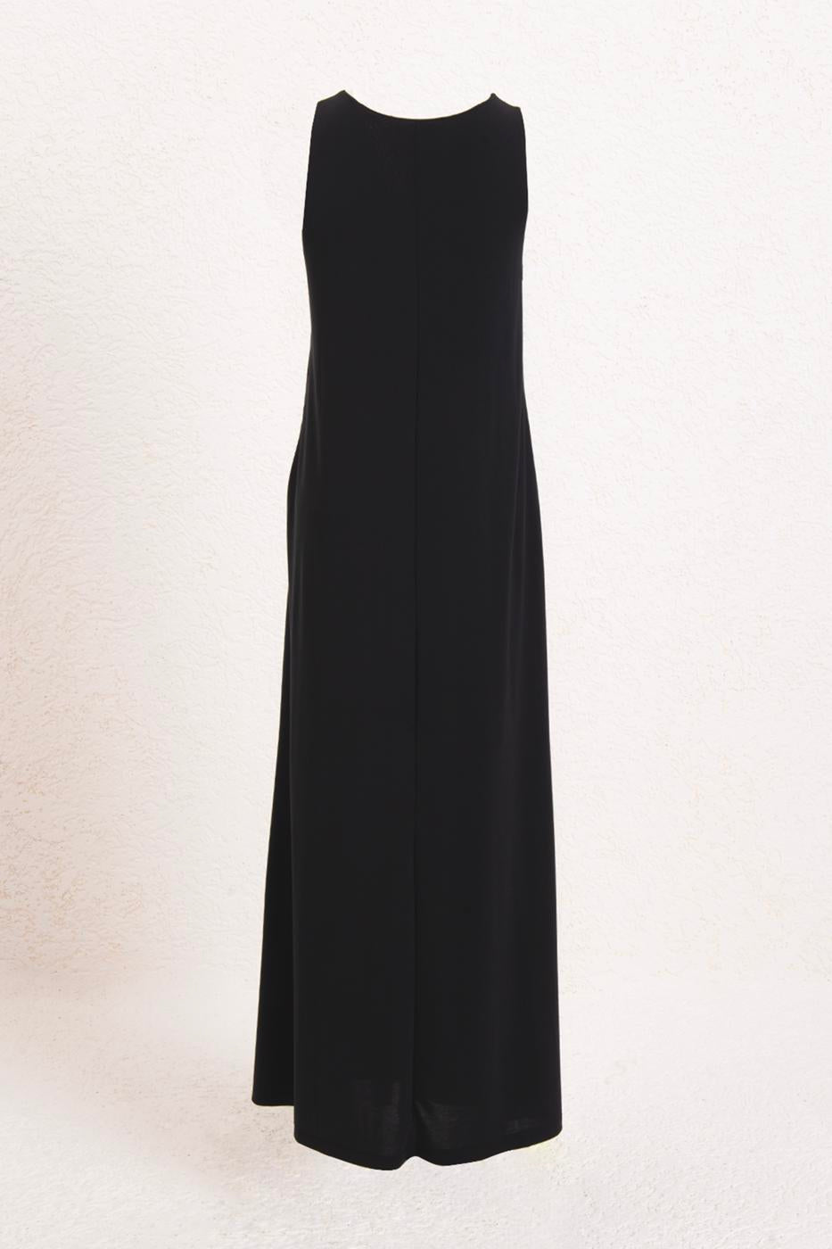 BSL Women Sleeveless Oversized Modal Maxi Dress - Sunrise