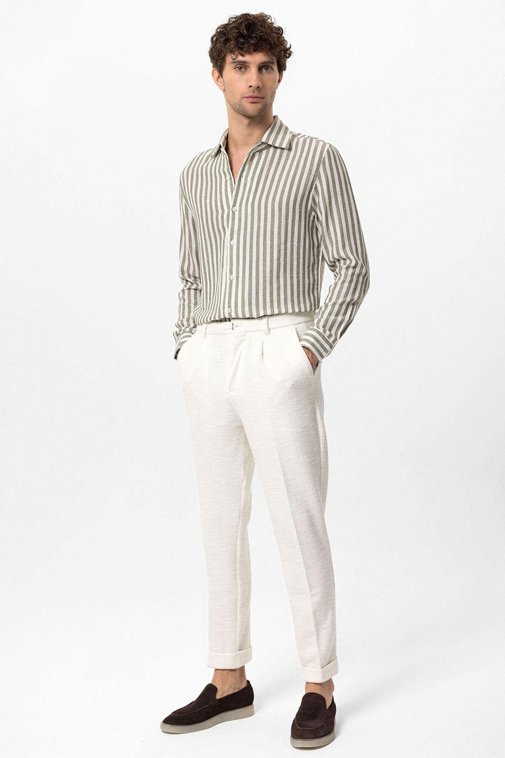 ANT Contrast Striped Men's Shirt - Nueva Rosita