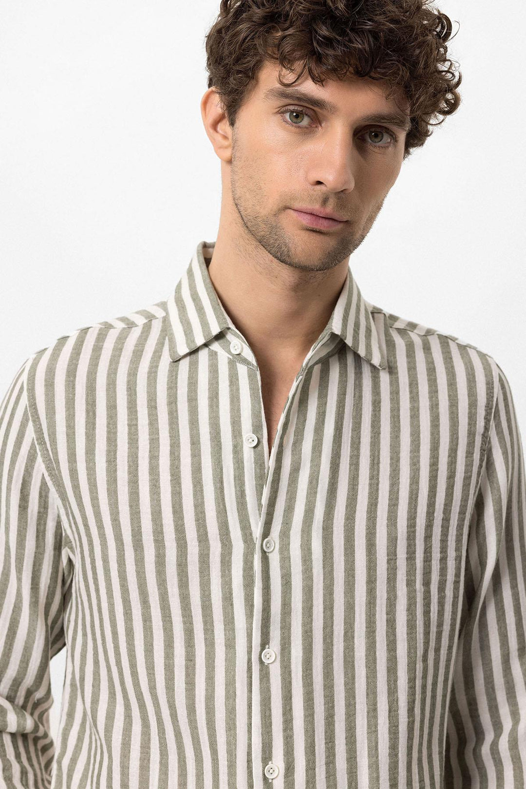 ANT Contrast Striped Men's Shirt - Nueva Rosita
