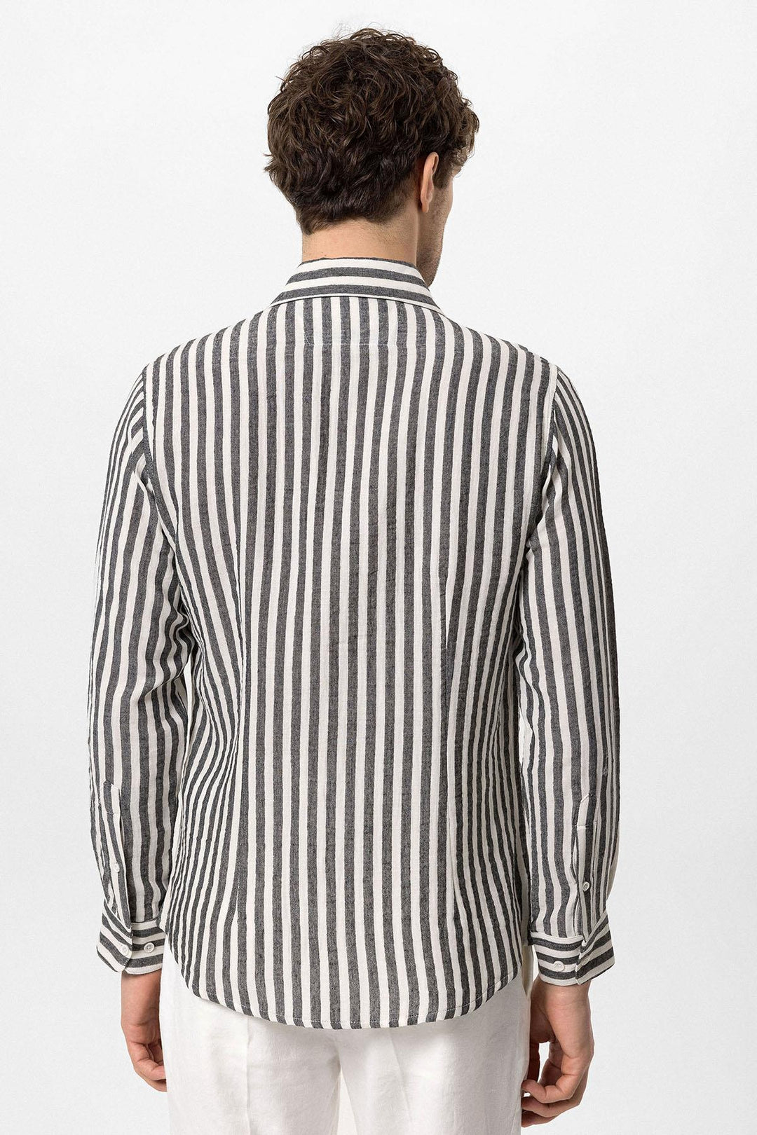 ANT Contrast Striped Men's Shirt - Nola