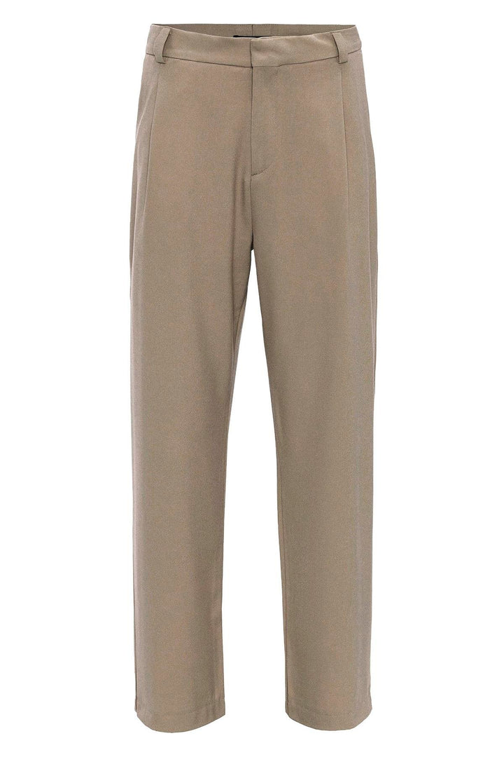 ANT Antioch Village Beige High Waist Baggy Men's Pants - Tehuacán