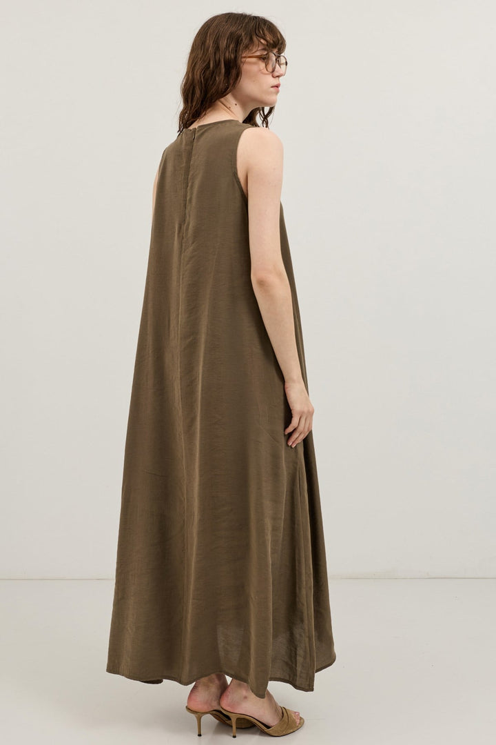 ANT Draped Halter Neck Midi Dress - Monreale