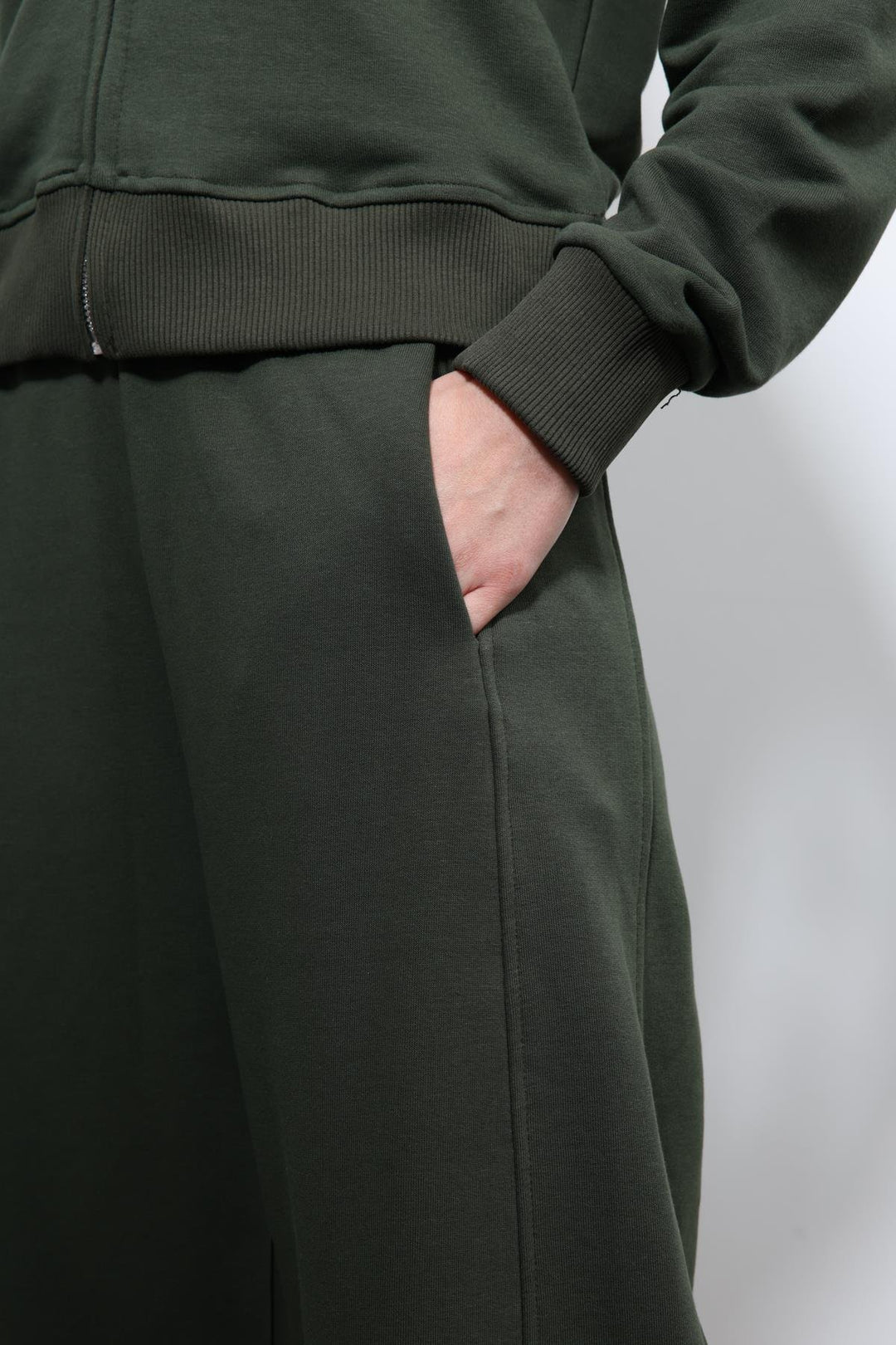 ANT Antioch Village Khaki Hooded Top Tracksuit - Delft