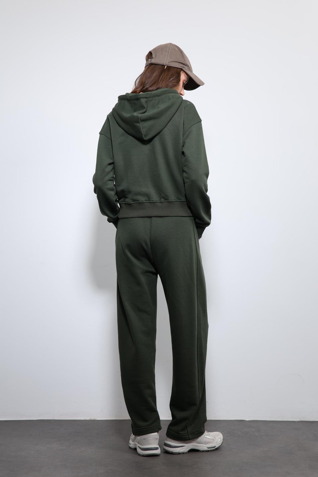 ANT Antioch Village Khaki Hooded Top Tracksuit - Delft