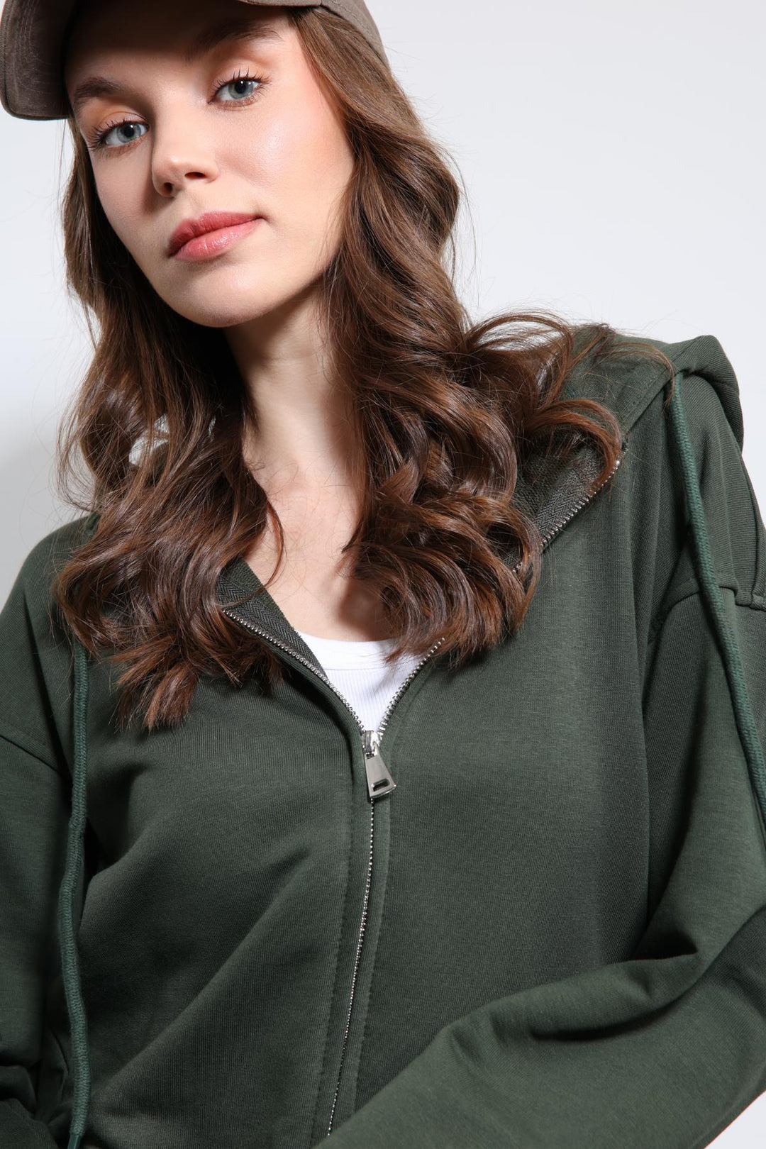 ANT Antioch Village Khaki Hooded Top Tracksuit - Delft