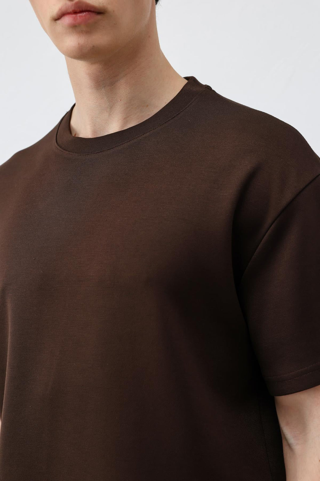 ANT Antioch Koyu Kahve Crop Fit Erkek T-Shirt - Federal Way