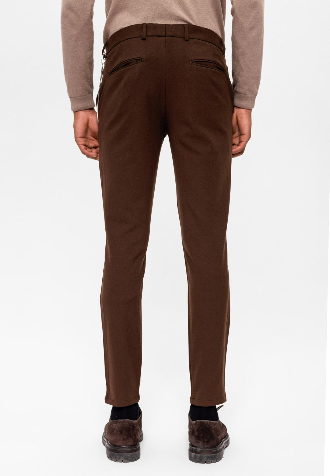 ANT Antioch Village Coffee Men's Slim Fit Fabric Trousers - Palma
