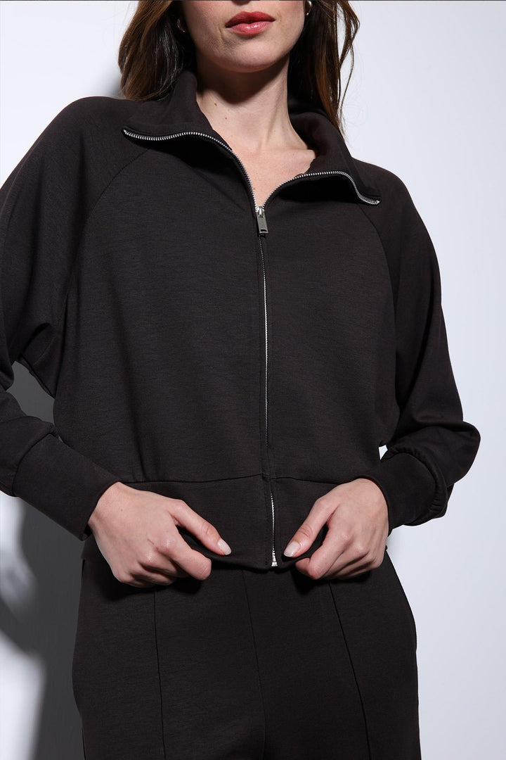 ANT Antioch Koyu Kahve Fermuarlı Kadın Eşofman Takım - Schertz