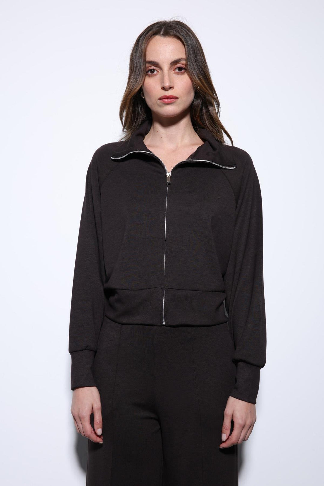 ANT Antioch Koyu Kahve Fermuarlı Kadın Eşofman Takım - Schertz