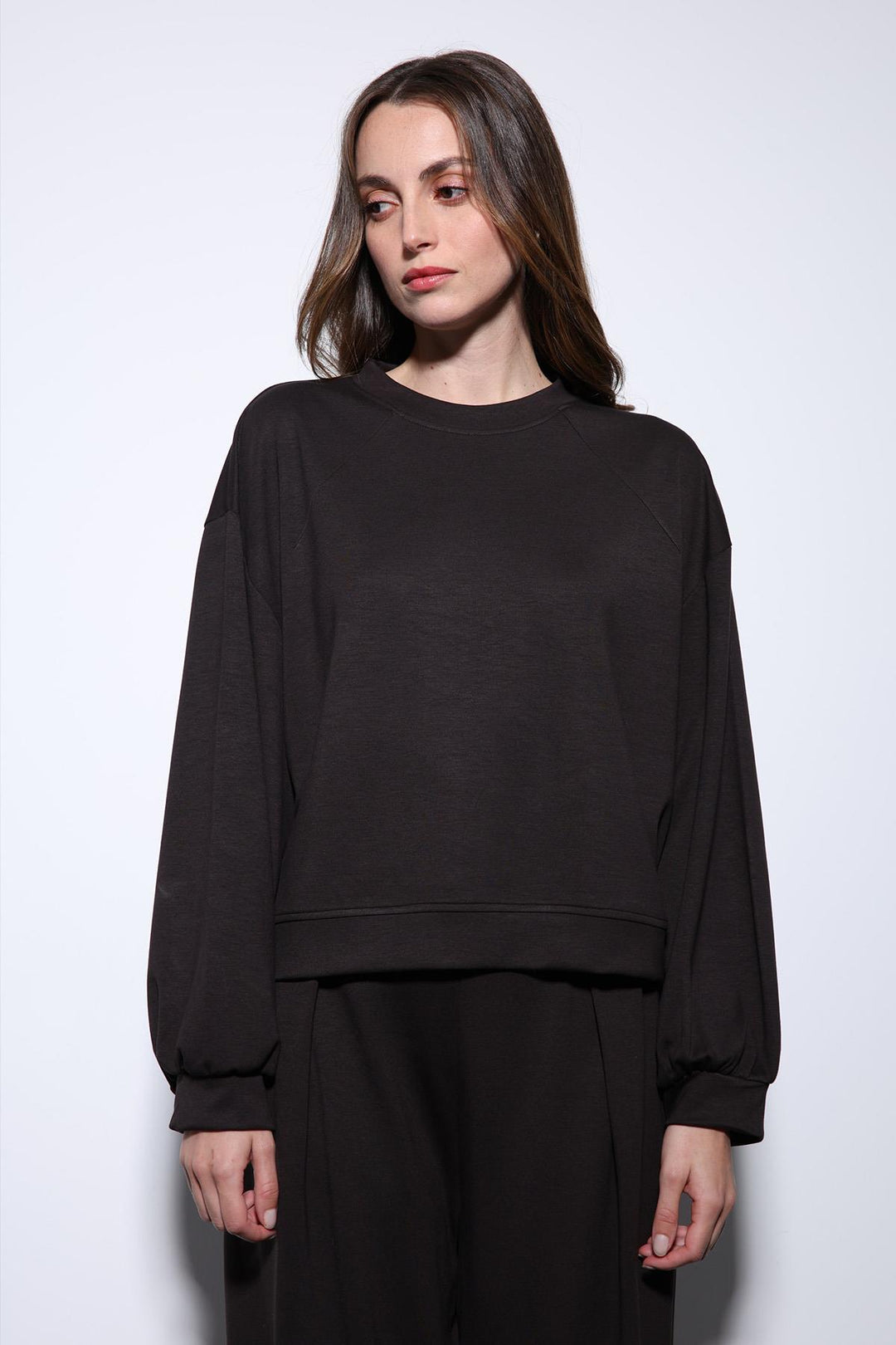 ANT Antioch Village Coffee Wide Leg Relaxed Women's Suit - Pinner