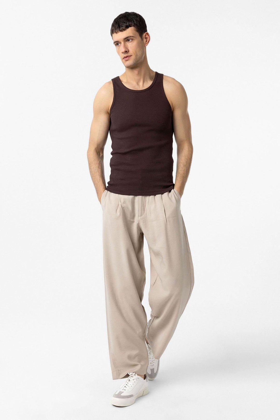 ANT Antioch Village Coffee Slim Fit Men's Tank Top - Salisbury