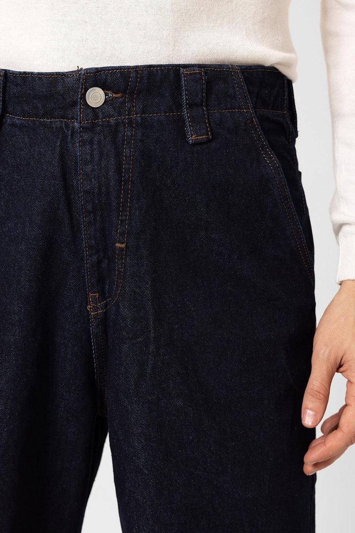 ANT Antioch Koyu Lacivert Relaxed Fit Erkek Kot Pantolon - Ciudad del Carmen