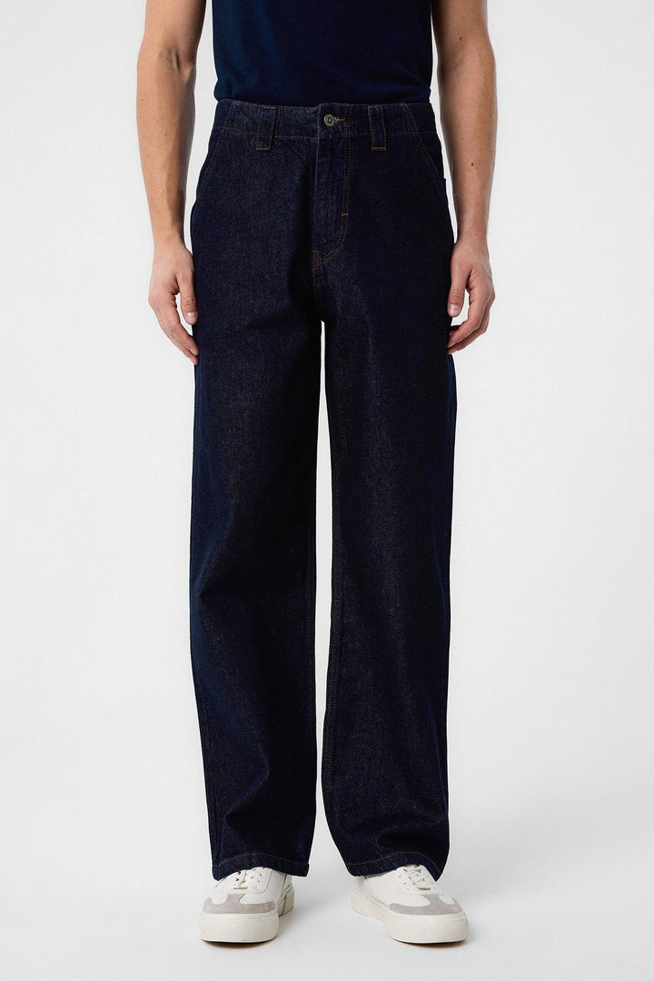 ANT Antioch Village Navy Relaxed Fit Men's Jeans - Mykolaiv
