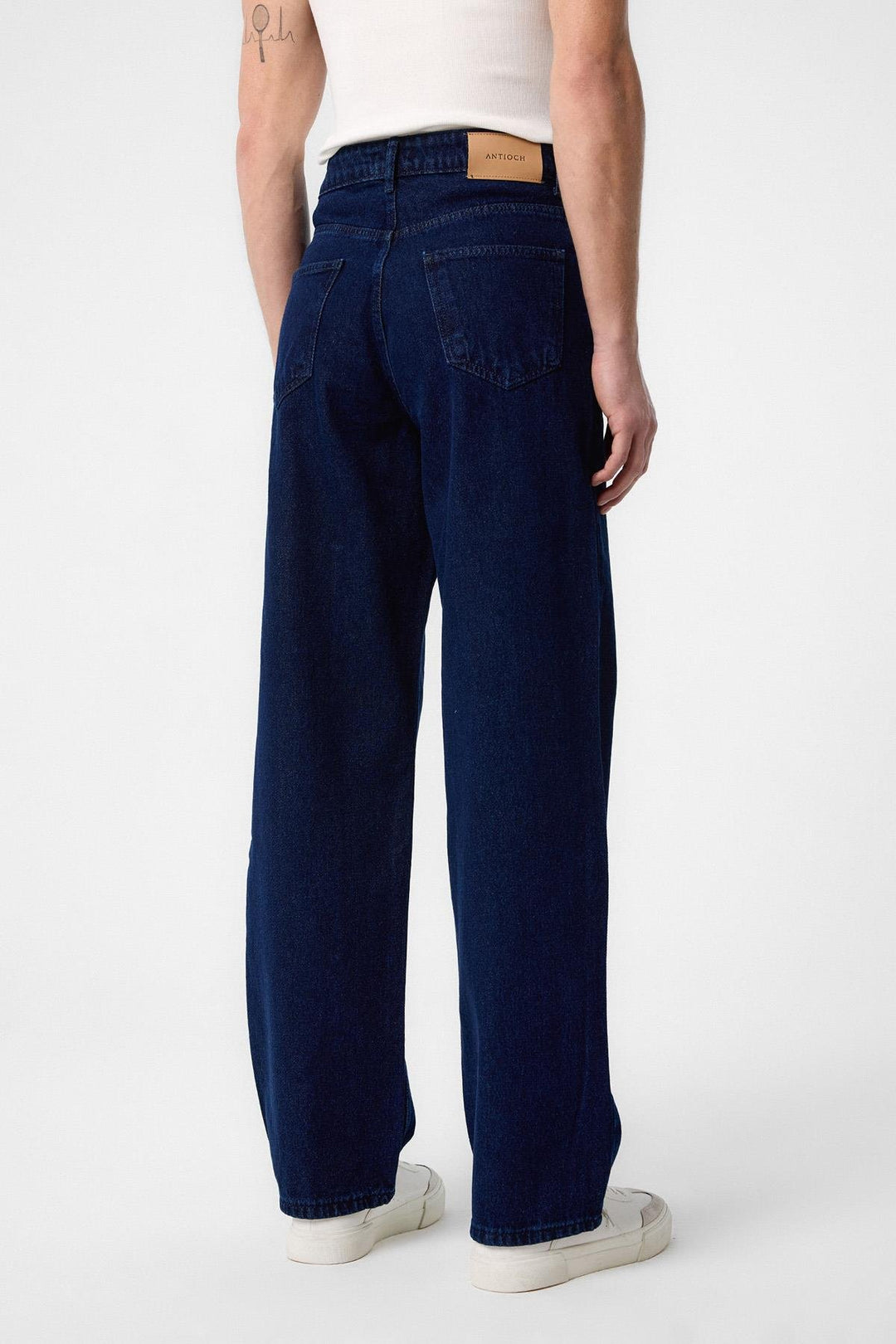 ANT Antioch Village Navy High Waist Relaxed Fit Men's Jeans - Milan