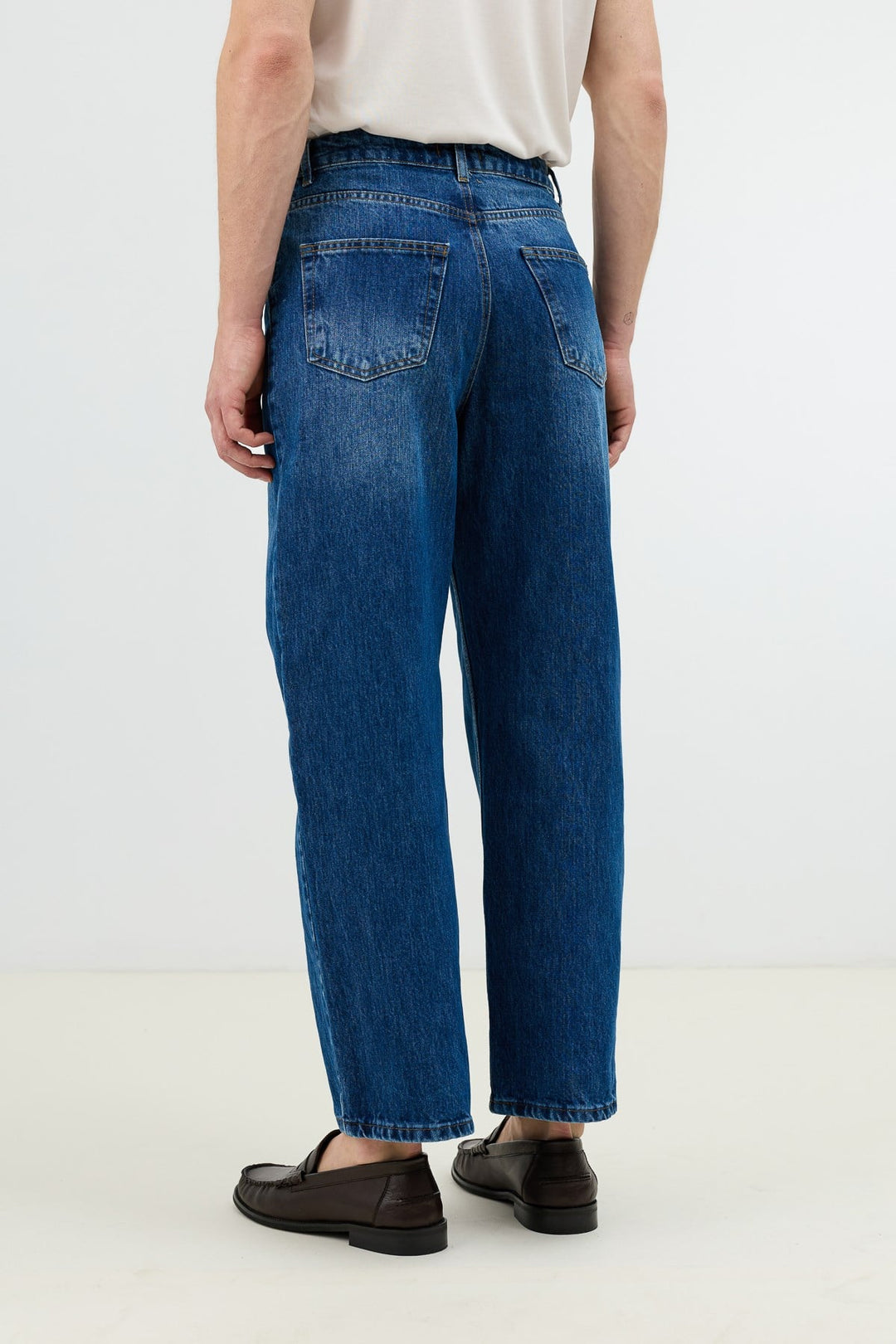 ANT Antioch Koyu Mavi Relax Fit Erkek Jean - Rossano