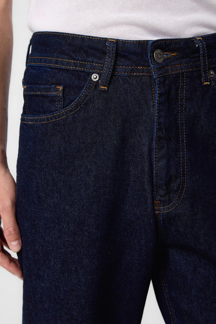 ANT Antioch Village Blue High Waist Regular Fit Men's Jeans - Burnsville
