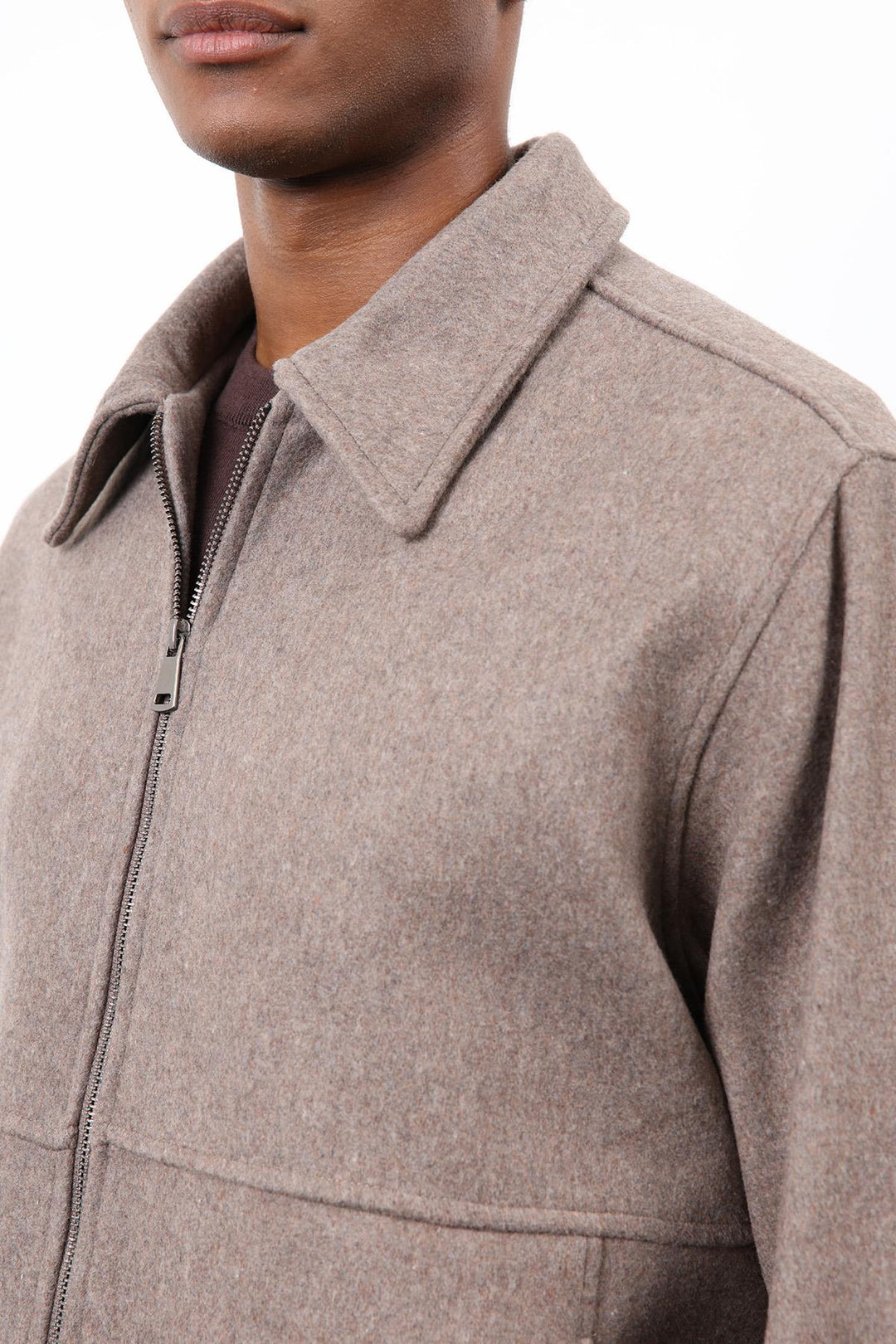 ANT Antioch Village Men's Regular Fit Textured Jacket - Bellevue