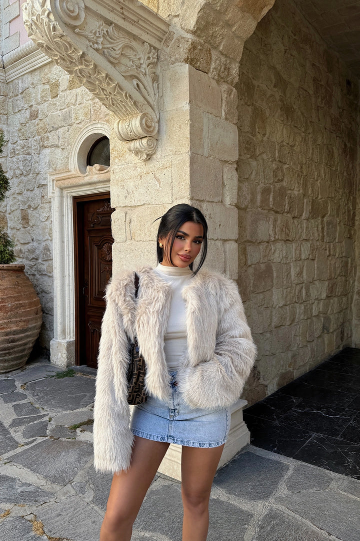 EYY Women Cream Leroy Fur - Dronten