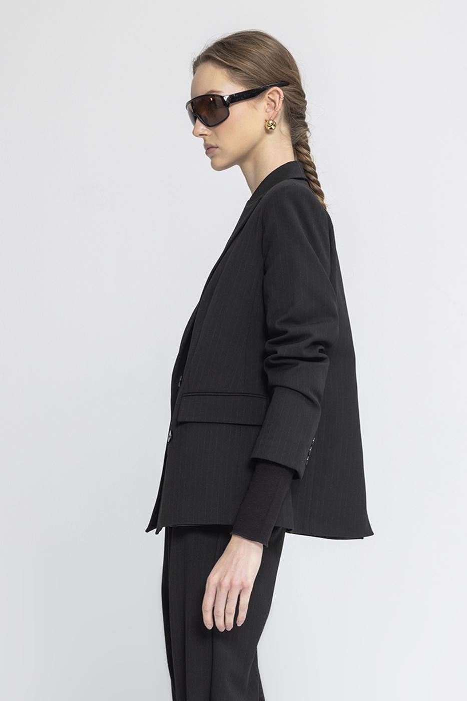 BSL Women Double Breasted Blazer Jacket - Kansas City