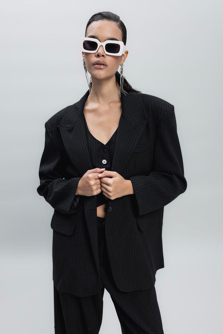 BSL Women Double Breasted Blazer Jacket - Nuevo Casas Grandes