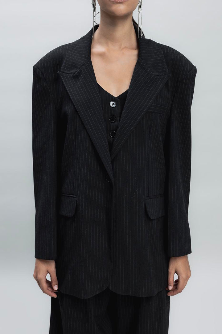 BSL Women Double Breasted Blazer Jacket - Nuevo Casas Grandes