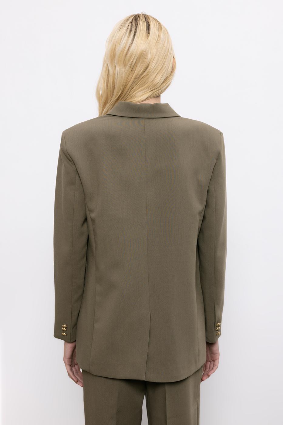 BSL Women Double Breasted Blazer Jacket - Caledon