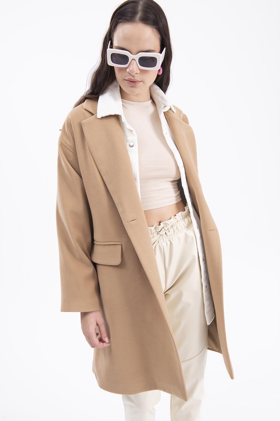 BSL Women Oversize cachet coat - Cedar Hill