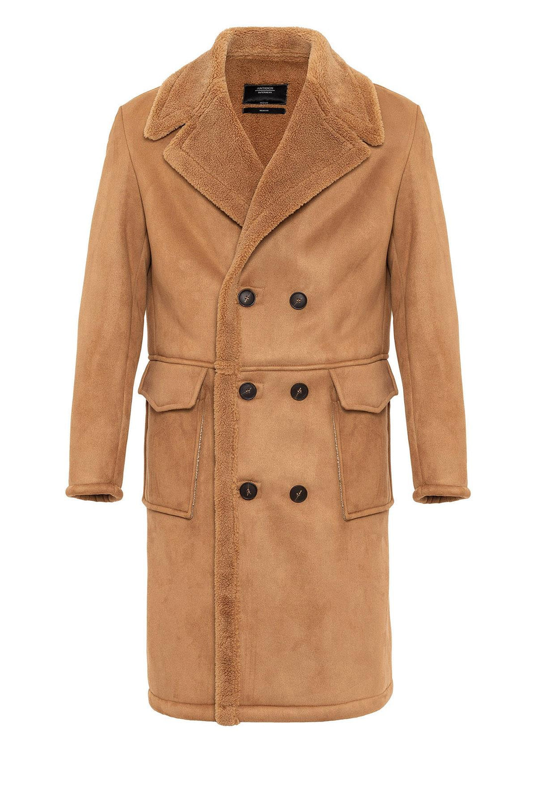 ANT Double Breasted Closure Lining Detailed Men's Coat - Dearborn