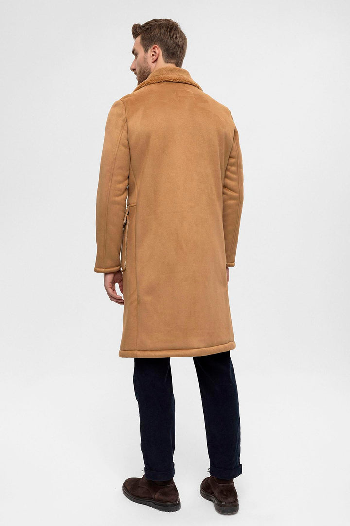 ANT Double Breasted Closure Lining Detailed Men's Coat - Dearborn