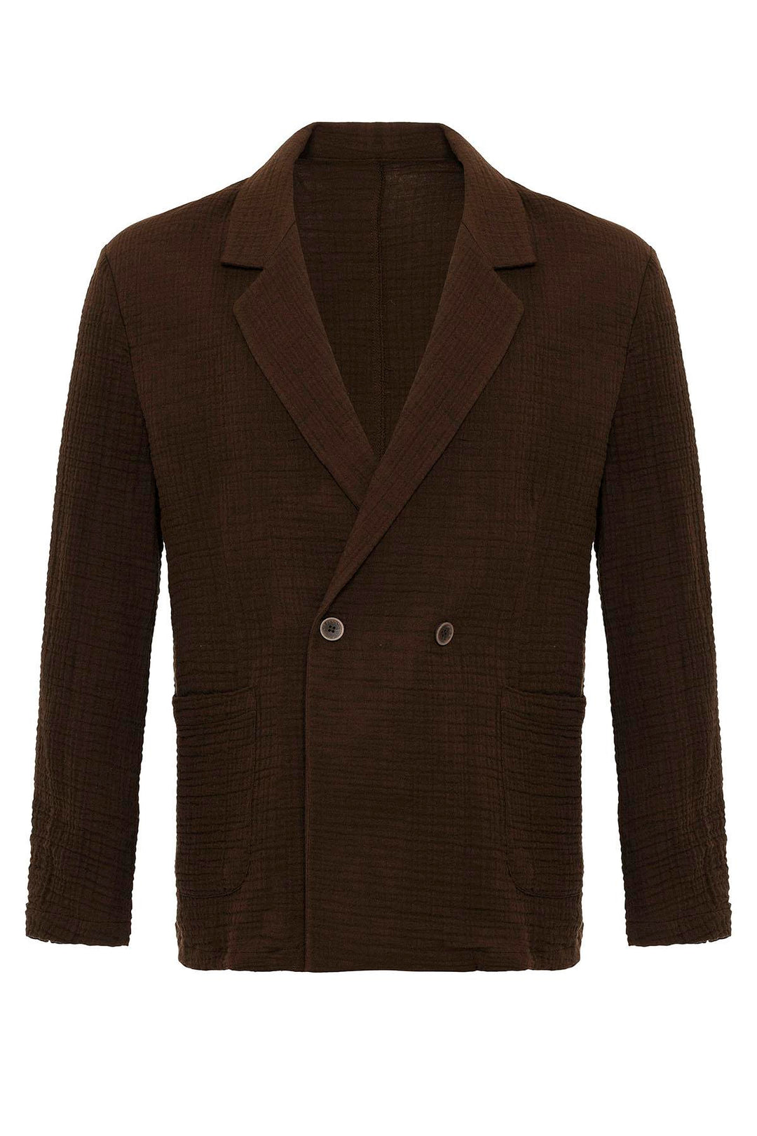 ANT Double-Breasted Unlined Men's Blazer Jacket - Skenderaj