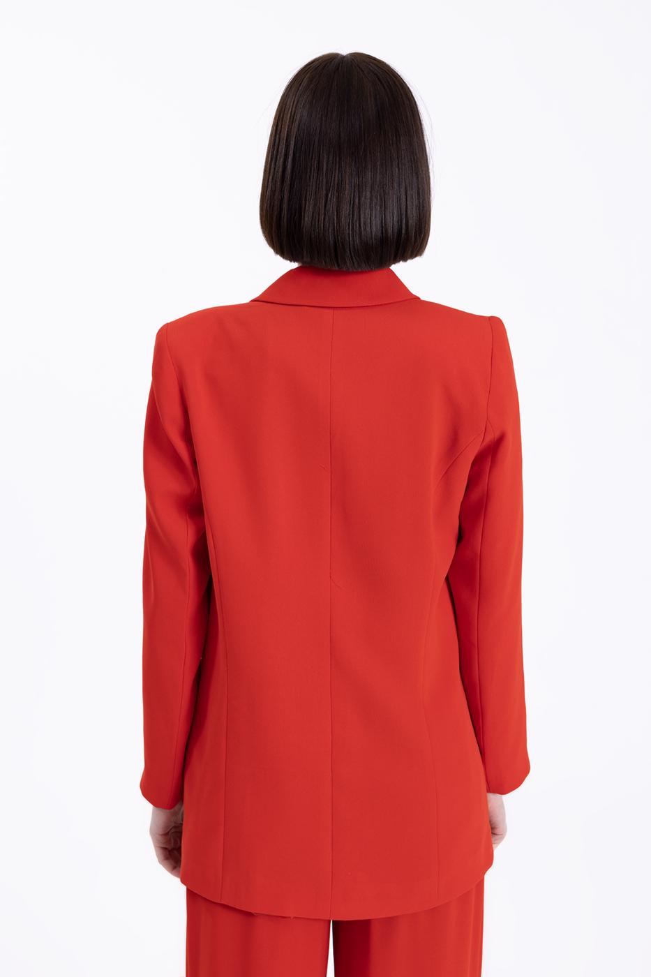 BSL Women Double Breasted Blazer Jacket - Cwmbran