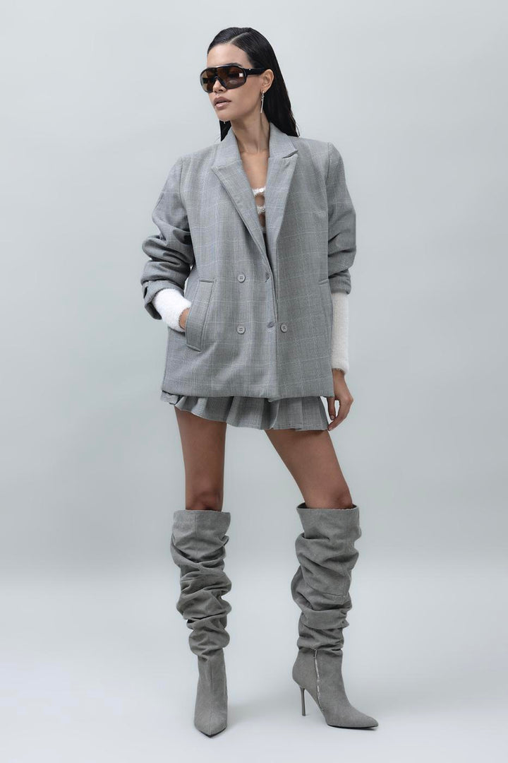 BSL Women Double-breasted Blazer Jacket - Ede