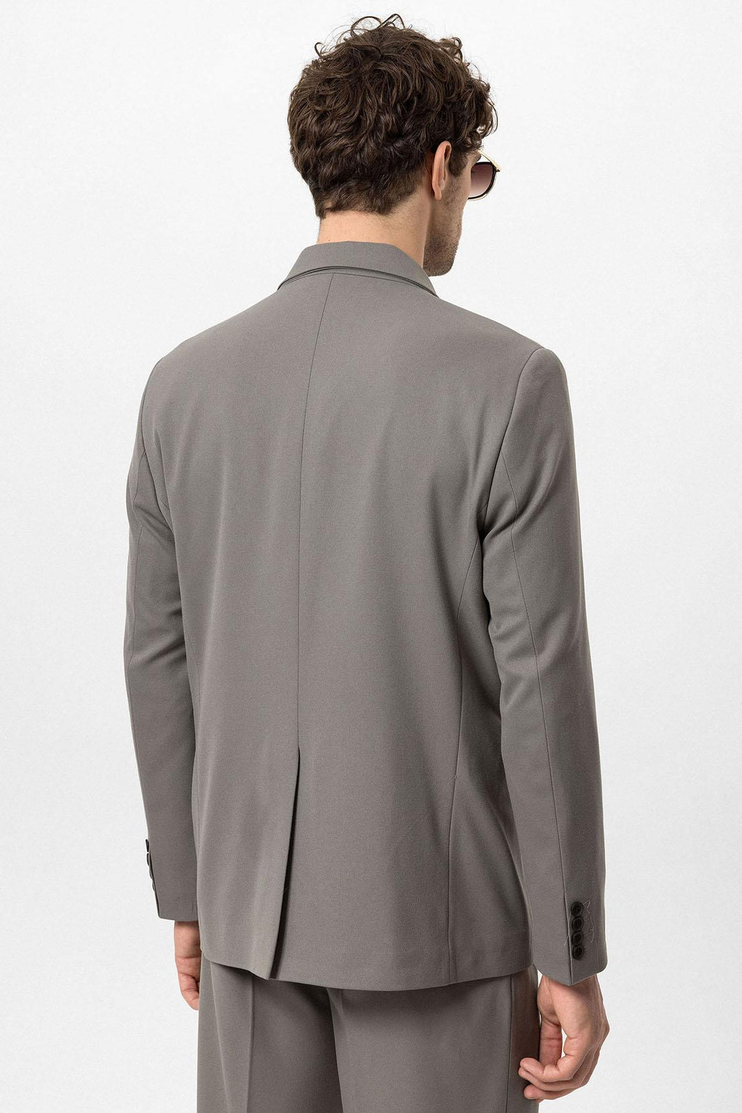ANT Double-Breasted Men's Blazer Jacket with Flap Pocket - Badalona