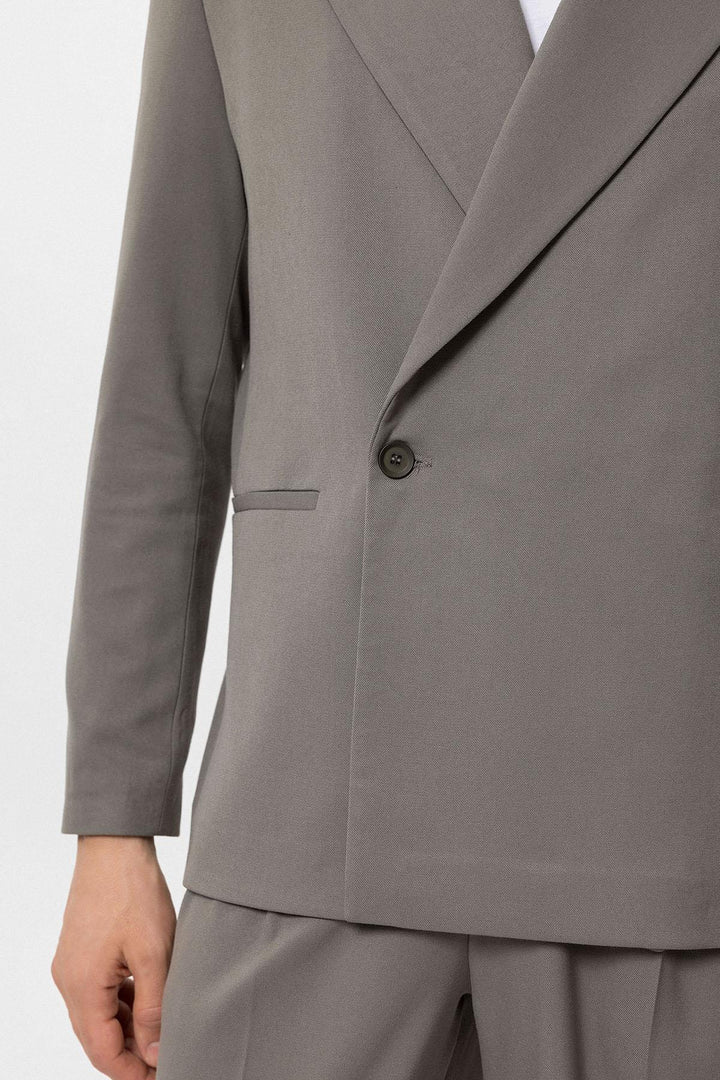 ANT Double-Breasted Men's Blazer Jacket with Flap Pocket - Badalona