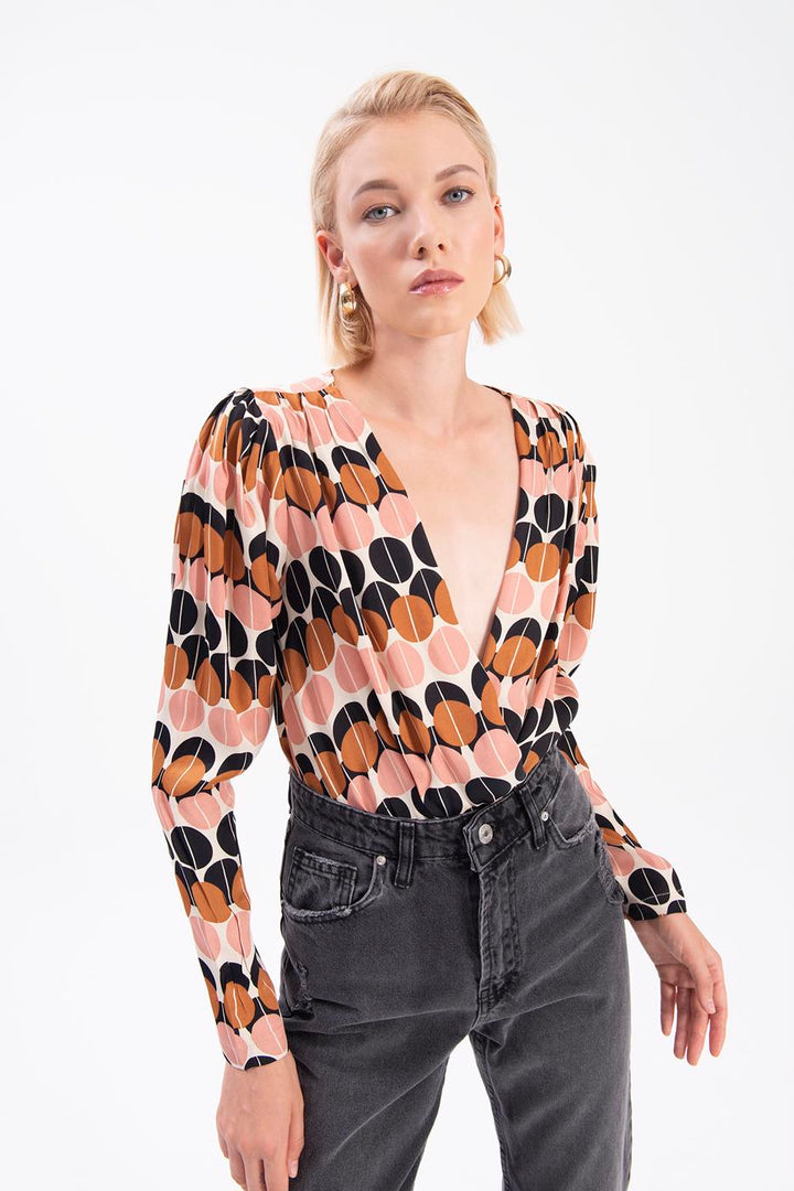 BSL Women Double breasted top - Guadalupe