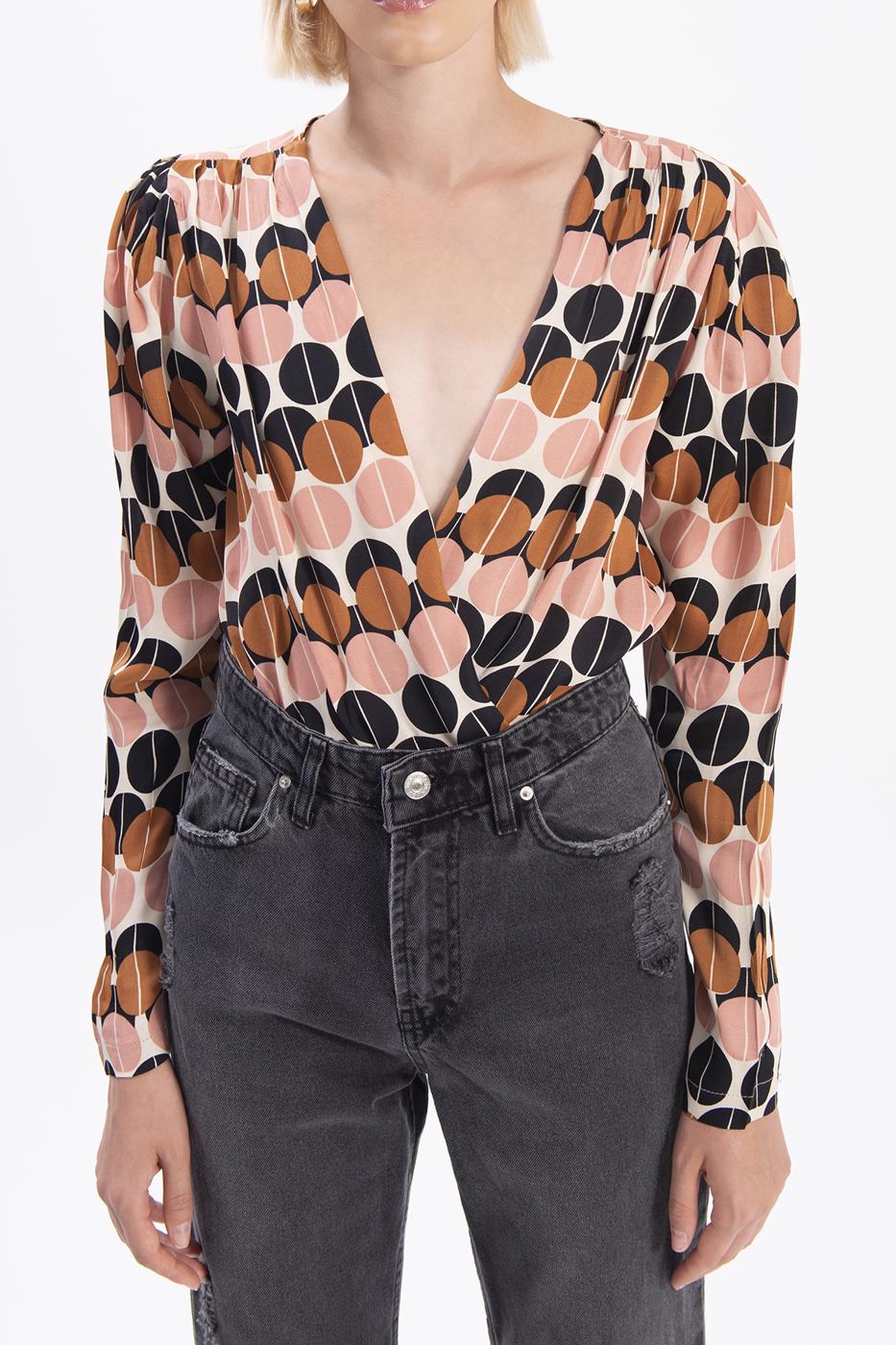 BSL Women Double breasted top - Guadalupe