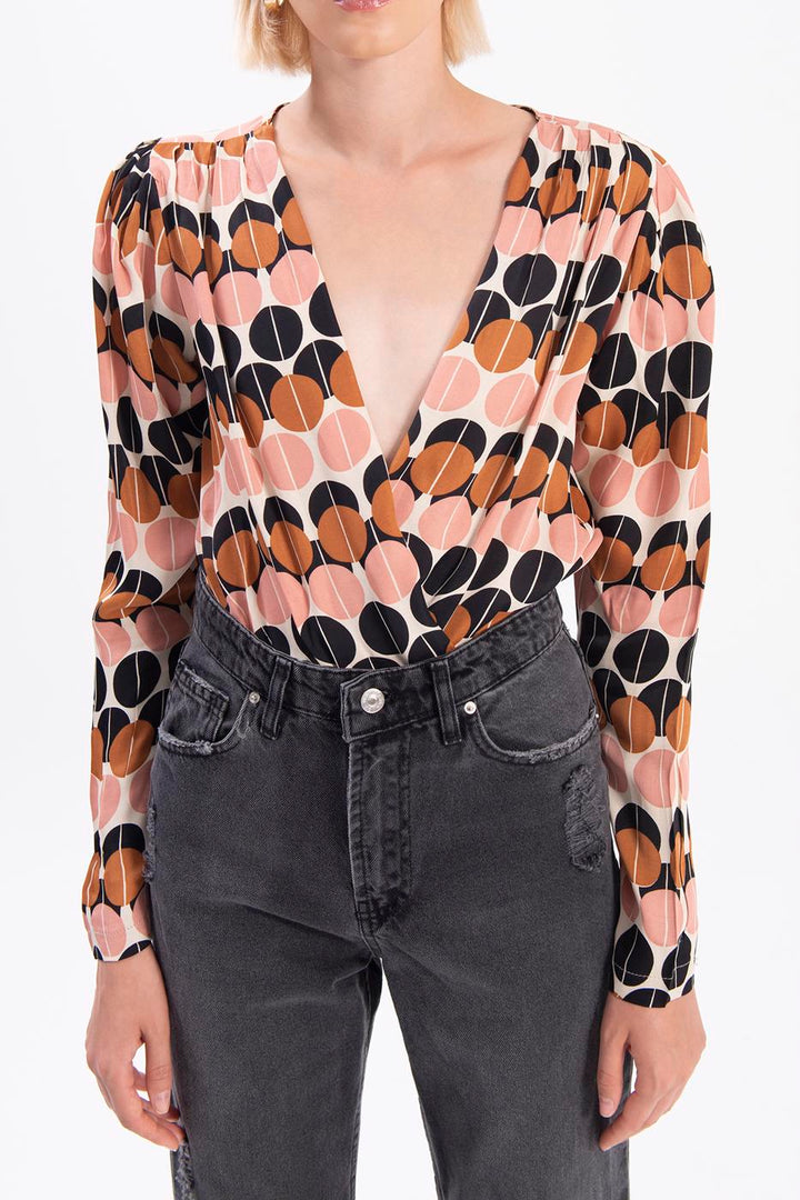 BSL Women Double breasted top - Guadalupe