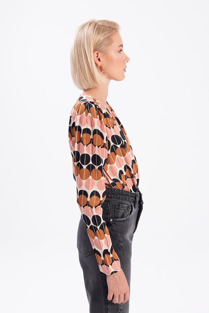 BSL Women Double breasted top - Guadalupe