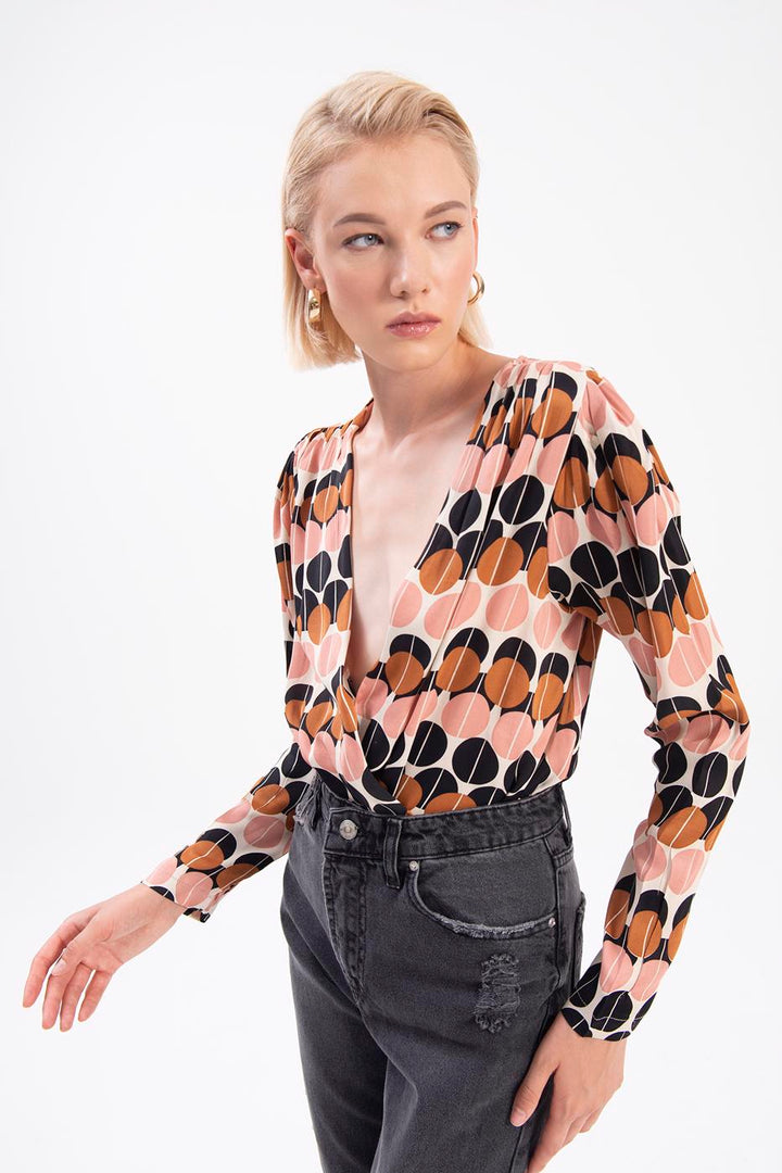 BSL Women Double breasted top - Guadalupe
