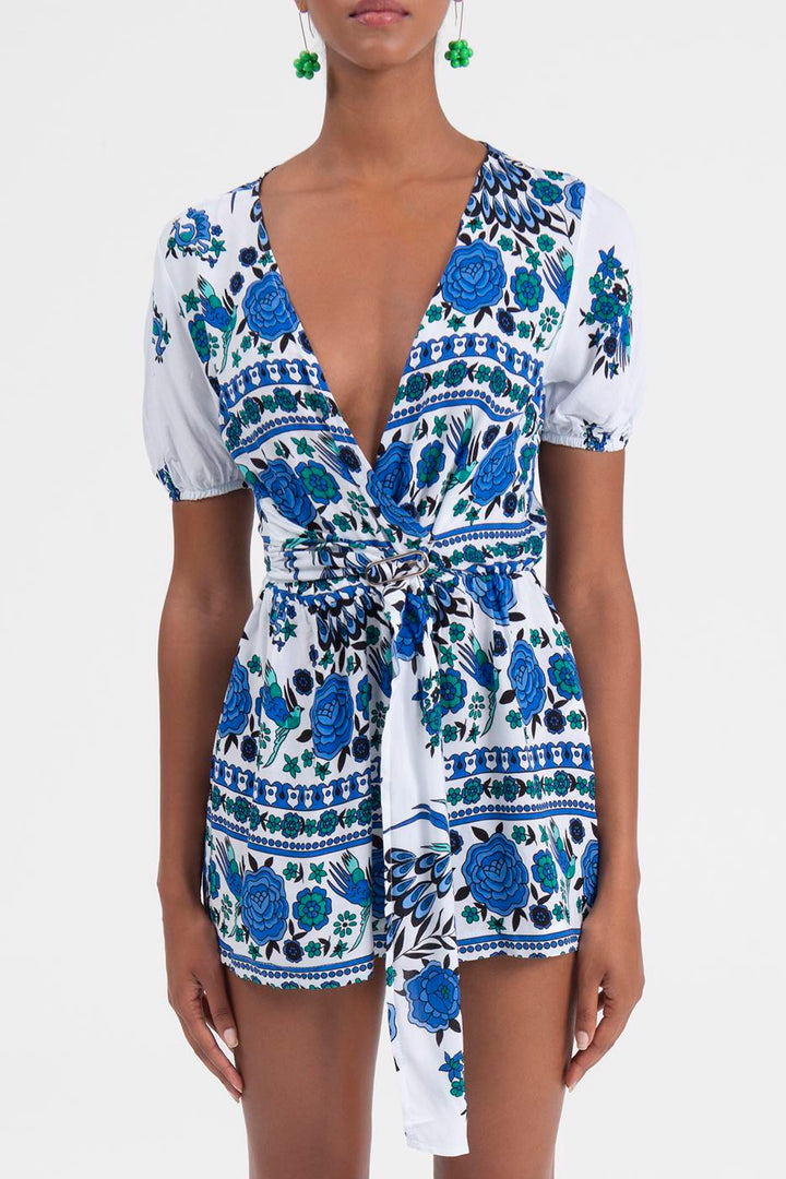 BSL Women Double-breasted  Romper - Chambéry