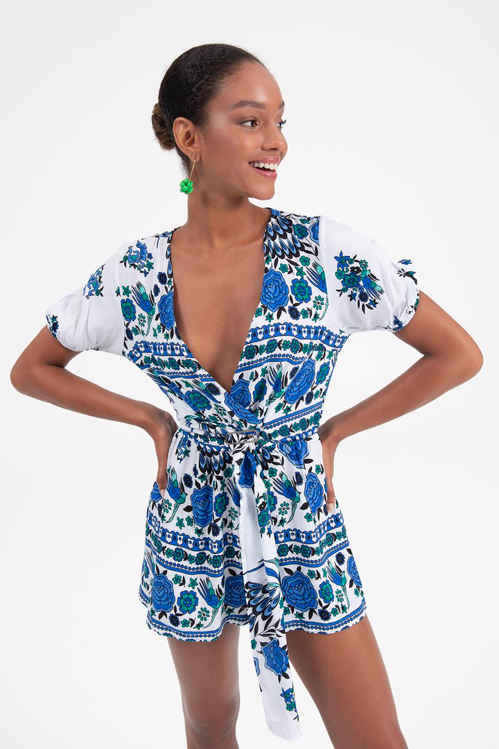 BSL Women Double-breasted  Romper - Chambéry