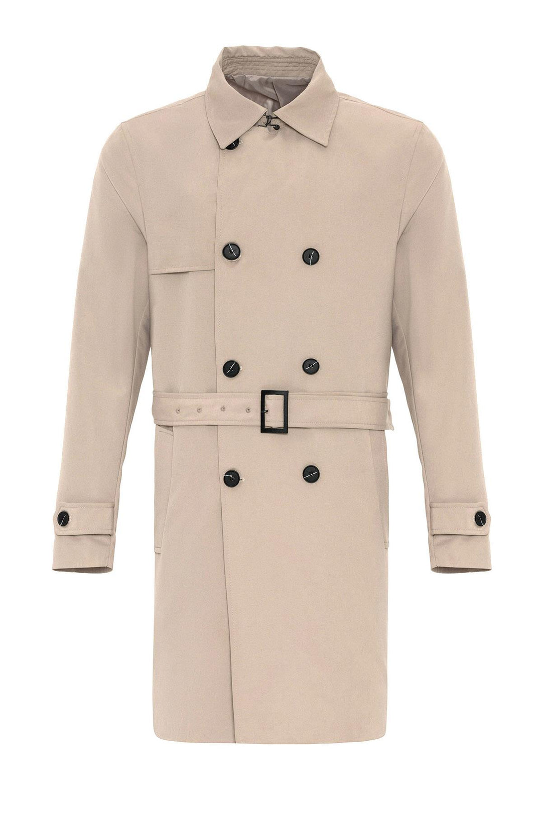 ANT Belted Double Breasted Trench Coat - San Angelo
