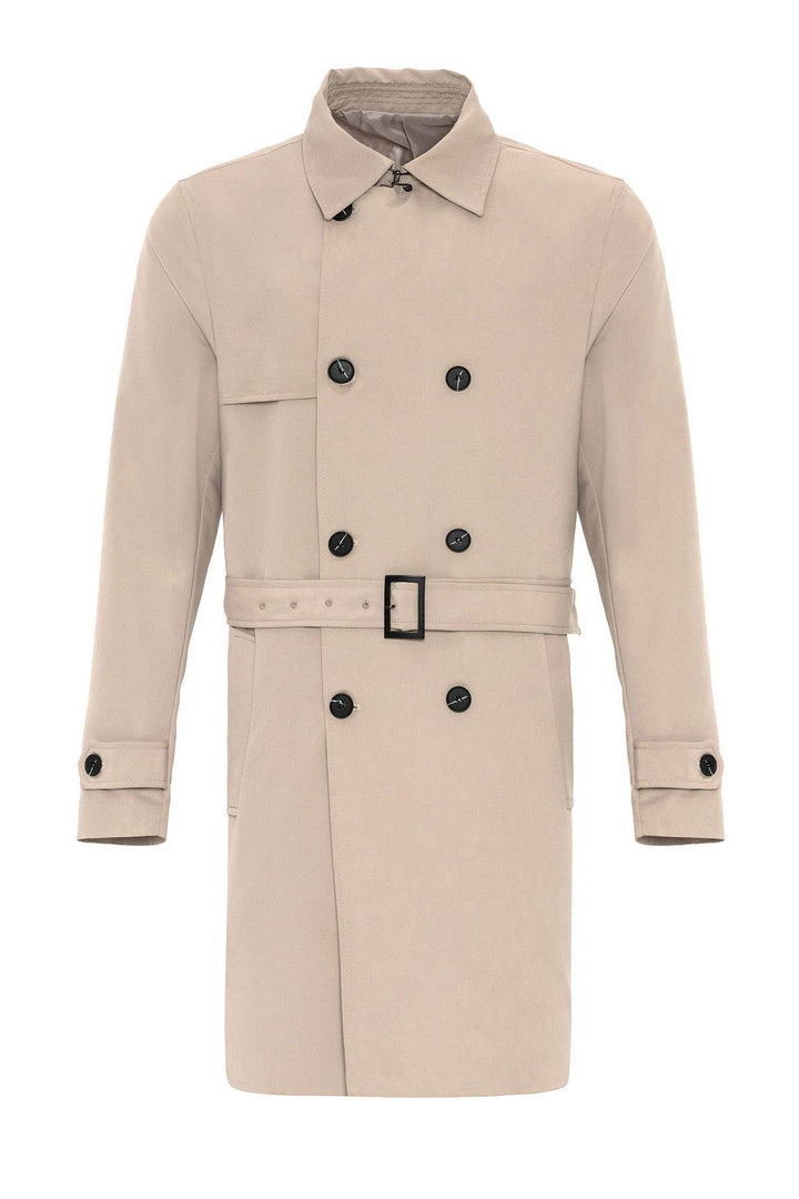ANT Belted Double Breasted Trench Coat - San Angelo